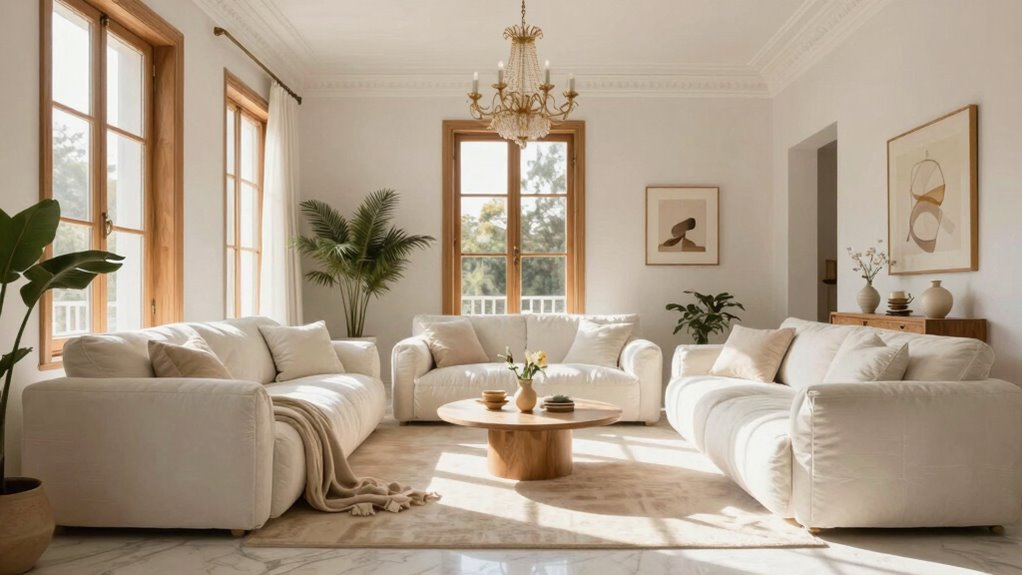 cozy elegance in white