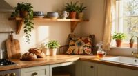 cozy personalized kitchen touches