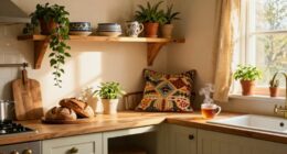 cozy personalized kitchen touches