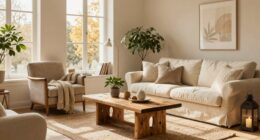 cozy scandinavian living spaces