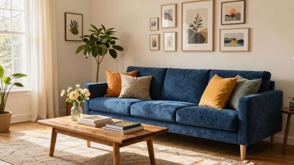 cozy styled cohesive decor