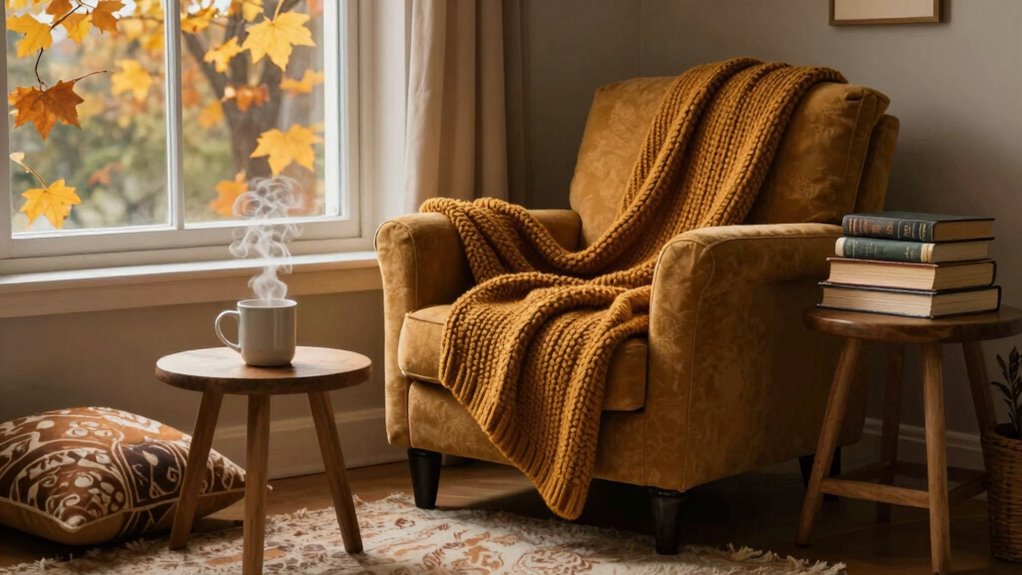 cozy well designed reading retreat
