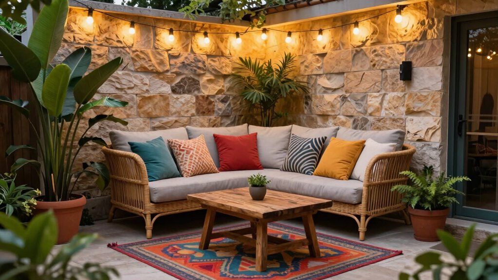 create cozy outdoor sanctuary
