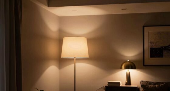 create depth with lighting