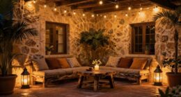 create inviting outdoor ambiance
