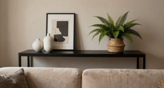 decorate with accessories thoughtfully