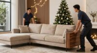 effortless holiday furniture arrangements