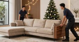 effortless holiday furniture arrangements