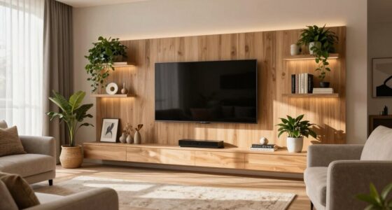elegant tv wall designs