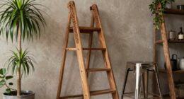 elevate decor with ladders