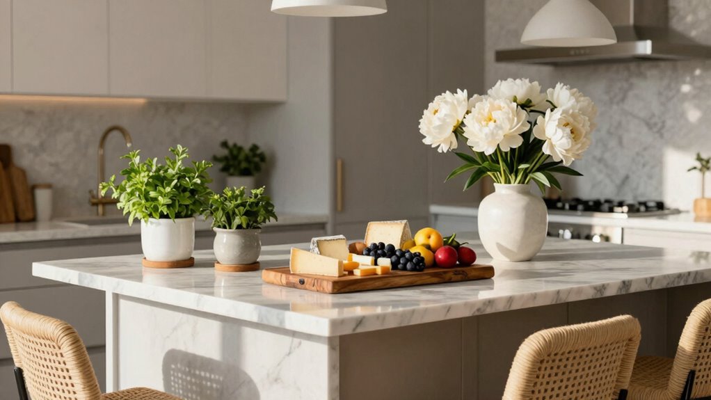 elevate kitchen island decor