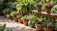 enhance outdoors with planters