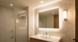 flattering and functional bathroom lighting