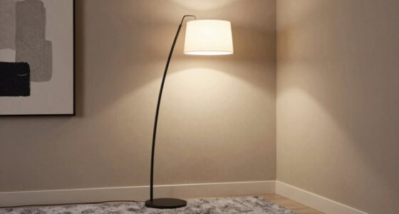 integrate floor lamps seamlessly