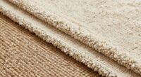 layering jute with softer rug