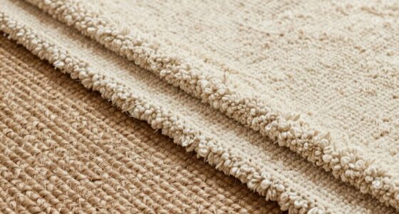 layering jute with softer rug