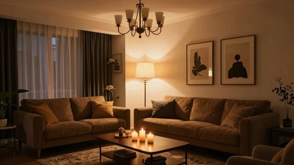 master living room illumination