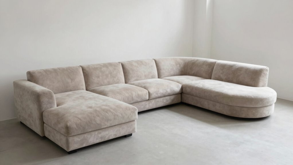 matching sofa size to room