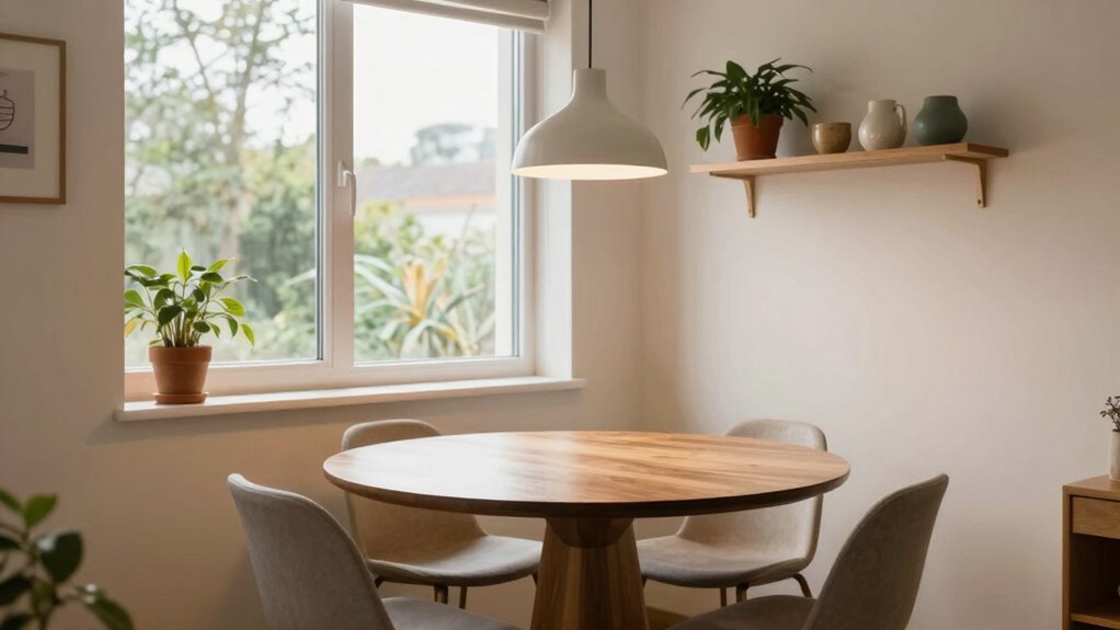 maximize compact dining areas