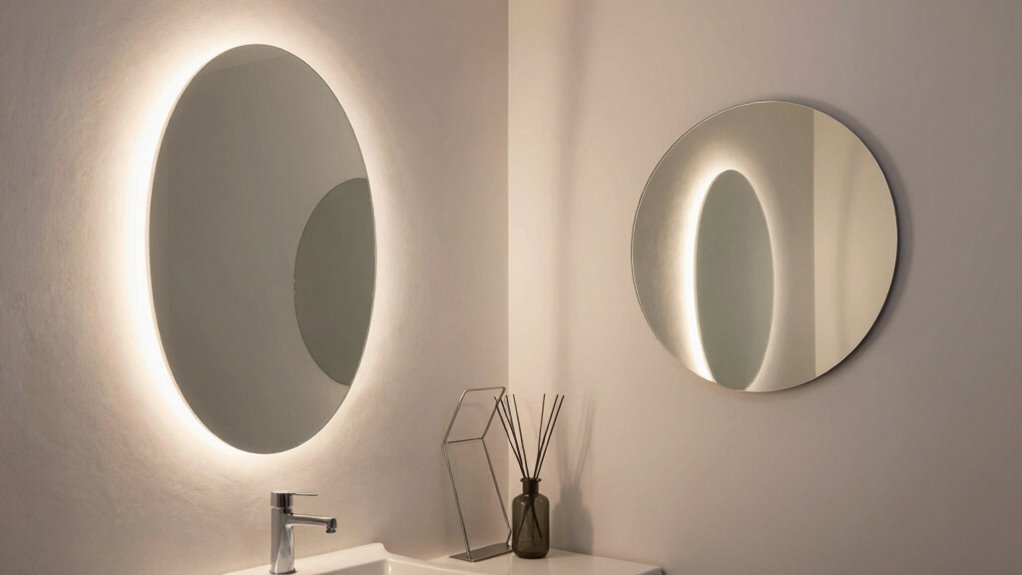mirror shape influences ambiance