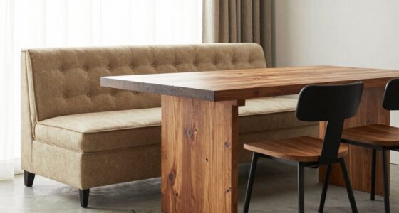 mixing dining seating styles