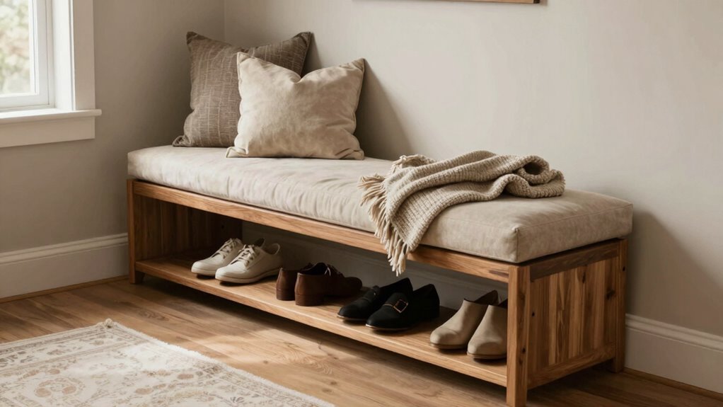 multi room storage bench usage