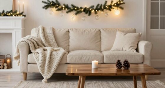 neutral christmas decor inspiration