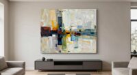 optimal art hanging height