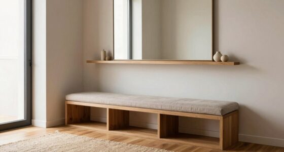 orderly peaceful entryway storage