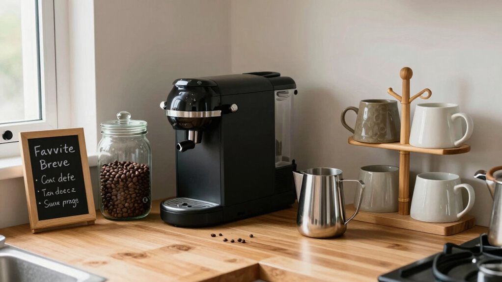 personalized eco friendly coffee station