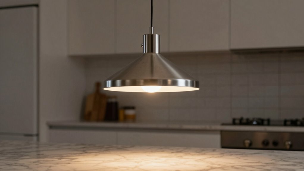 proper pendant lighting placement