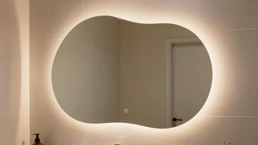 reflective bathroom decor styles