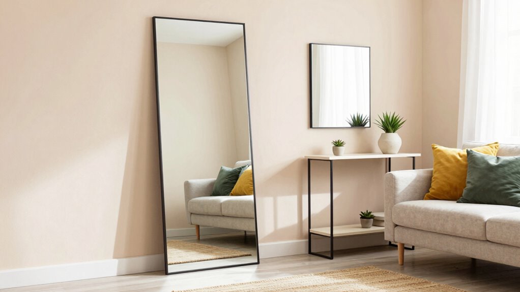 reflective decor for space