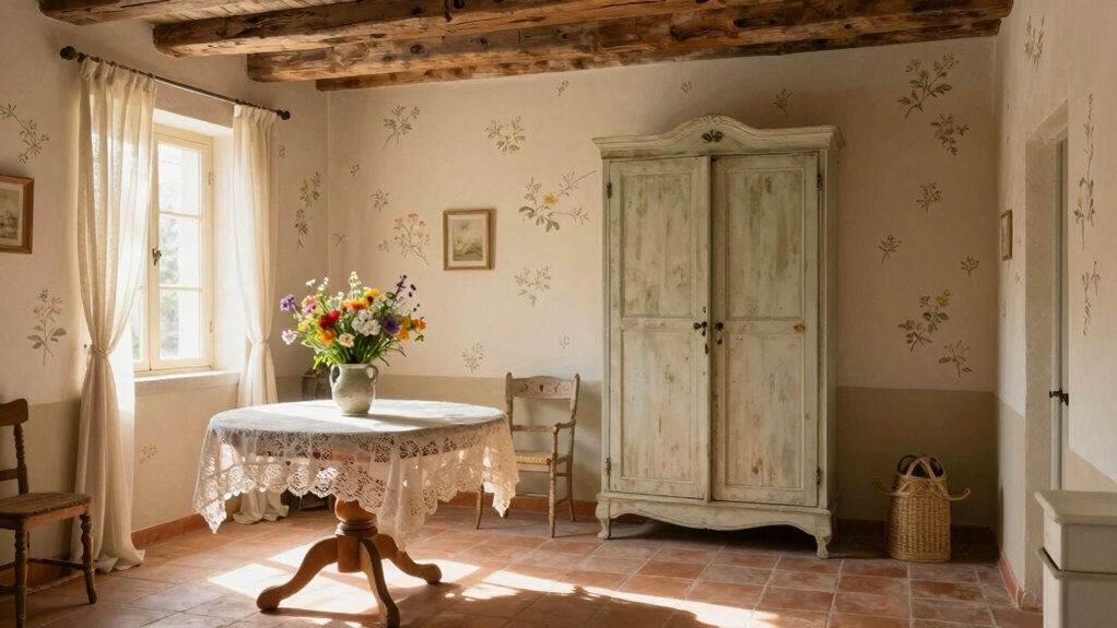 rustic elegance and warmth