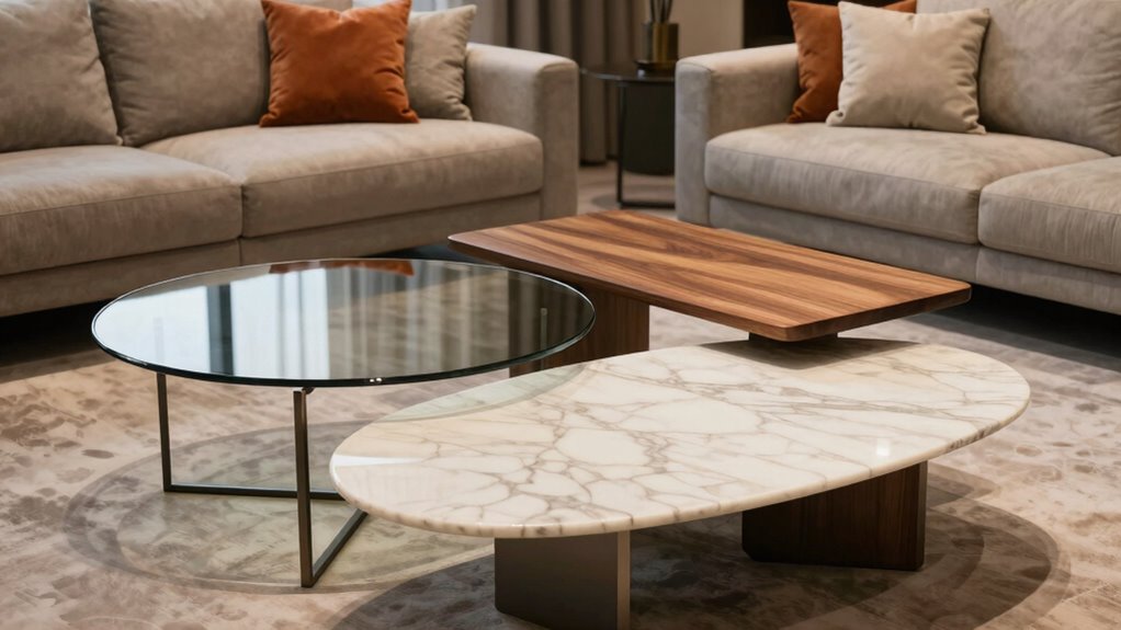selecting ideal coffee table shape