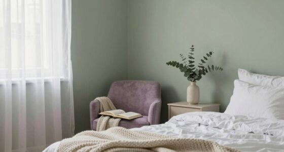 serene bedroom color palette