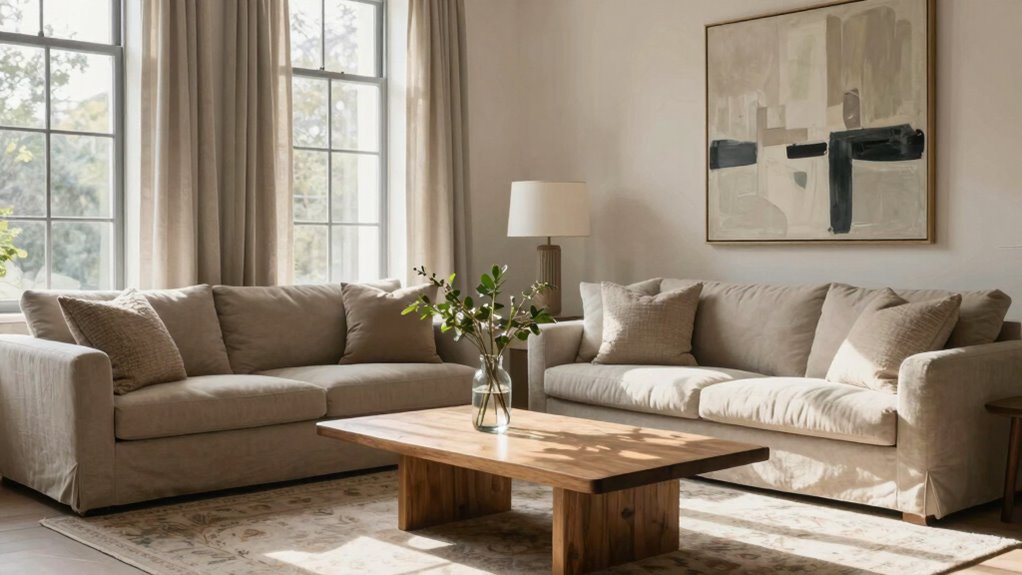 serene sophistication in decor