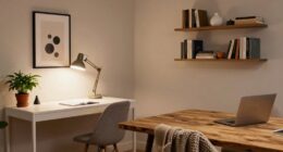 shared home office decor