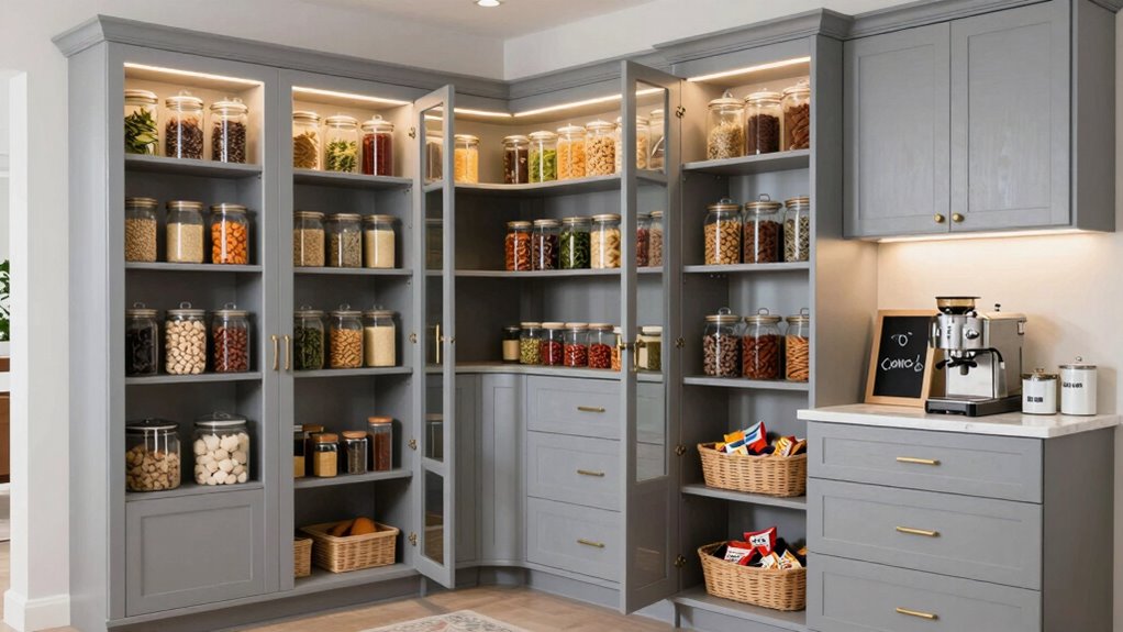 smart space saving pantry organization