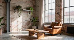 soft industrial living spaces