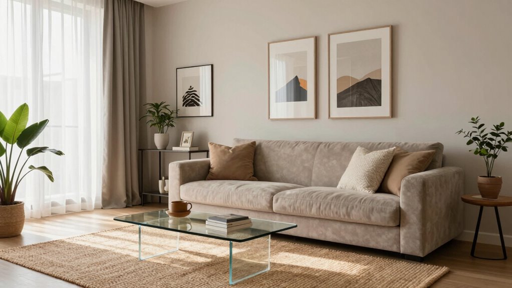 sophisticated studio apartment styling