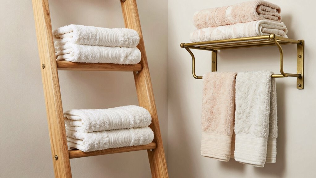 stylish eco friendly towel storage