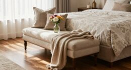 stylish functional bedroom benches
