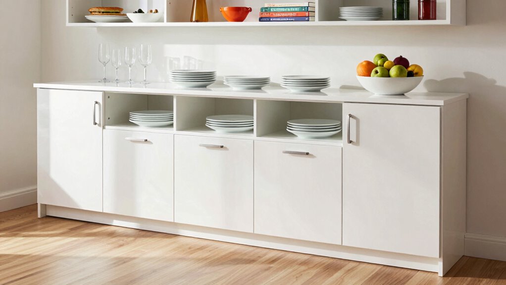 stylish organized kitchen storage