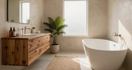 textured tones for bathrooms