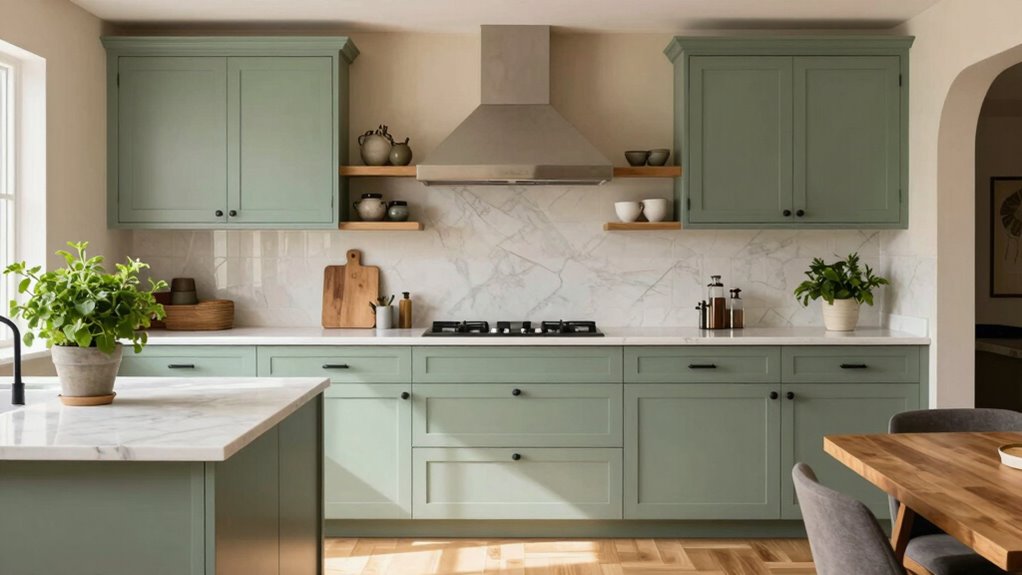 trendy yet timeless kitchen hues