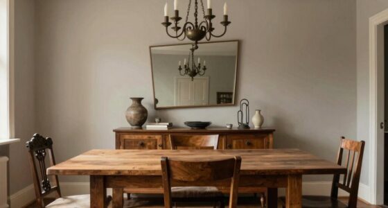 unbalanced furniture arrangement