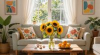 vibrant summer home accents