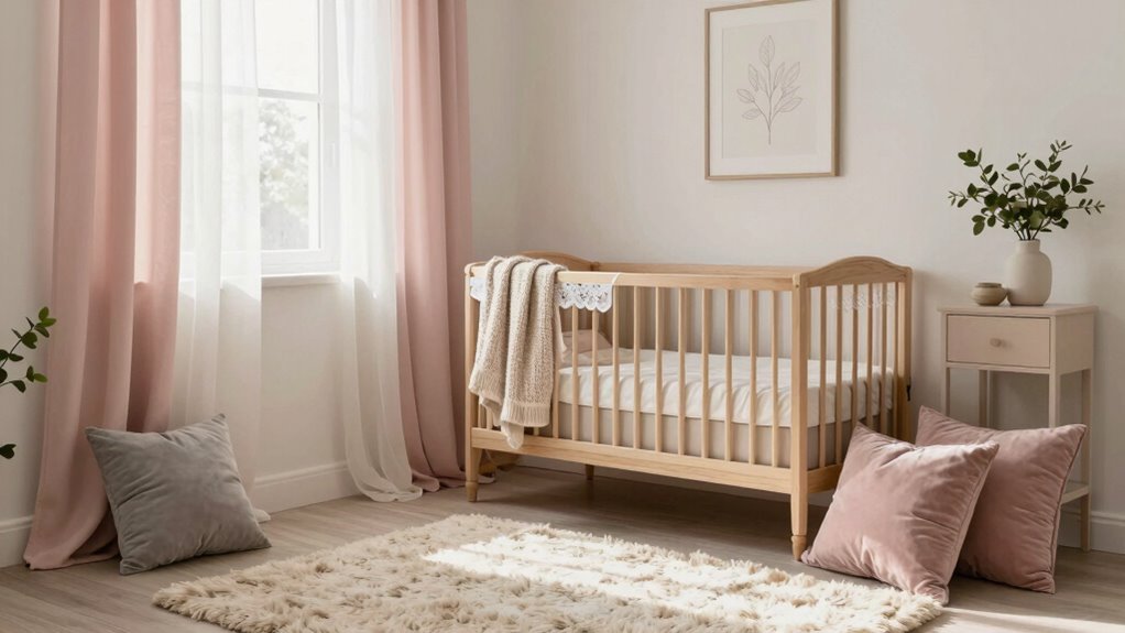 vintage textiles create cozy timelessness