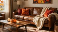 warm inviting fall decor